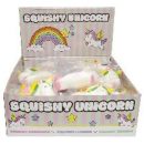 Quetsch Einhorn 3-farbig sortiert, 11 x 9 cm, 24er Display