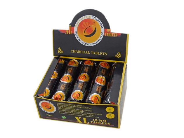 Instant-Lite Shishakohle 10 Rollen a 10 Tablets/ 40 mm