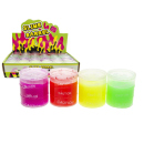 Schleim "Fass" transparent 4,5x4cm, 24er Display