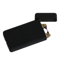 USB-Feuerzeug mit Lichtbogen, schwarz in Geschenkbox