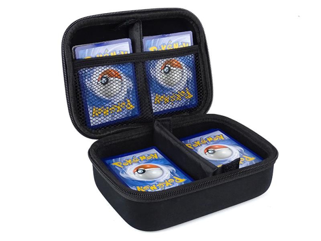 Neutrale Kartenbox Hardcase, schwarz