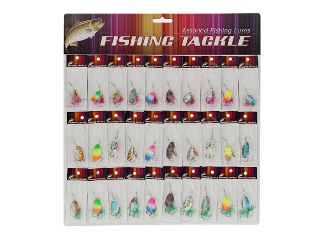 Angelhaken / Angelköder LURES Display