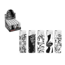 Storm Lighters "Black &amp; White", 50p Display