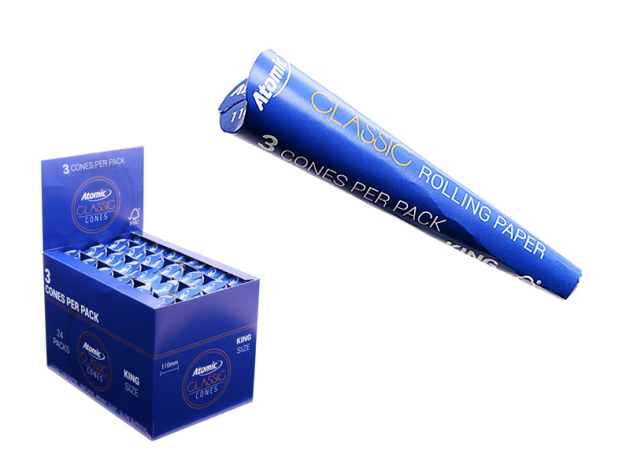 Atomic Cones, 110mm, White, 24p Display