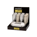 Clipper Metal Silver Jetflame, 12er Display