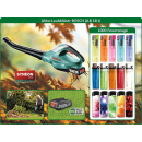 1000 Lighters + BOSCH Rechargable Leaf Blower ALB 18 Li