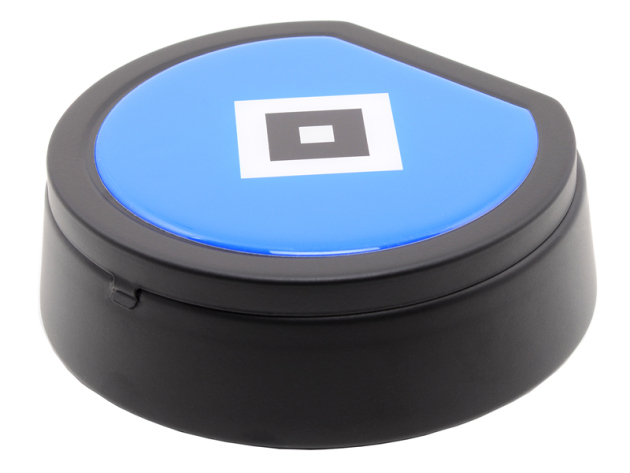 Ashtray Black "HSV" with lid, smoke-free