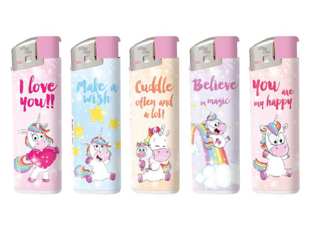 Electric Lighters "Einhorn"  50p Display