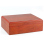 Humidor-Set inkl. Zigarrenascher und Zigarrenabschneider, bordeaux-rot  24x18x9cm