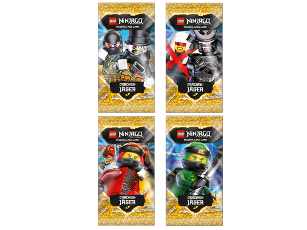 Lego Ninjago Serie 4 - 1 Booster mit 5 Karten*