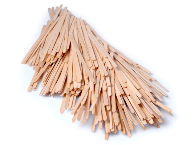 Rührstäbchen Holz 140mm, 1000 Stück