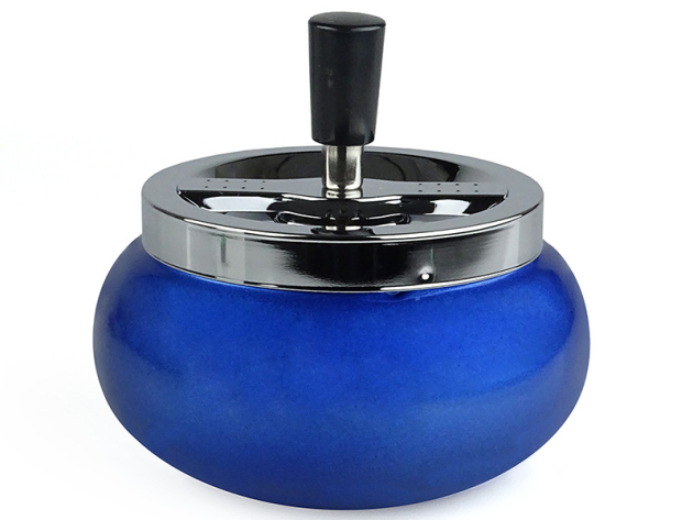 Drehaschenbecher "Tabea" Blau