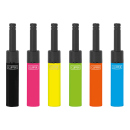 Clipper Mini Stabfeuerzeug SHINY COLORS, 24er Display