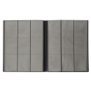 Neutrales Sammelalbum schwarz (max.360 Karten / 20 Seiten)  für Pokemon, Yu-Gi-Oh, Match Attax etc.