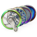 Kurbelgrinder "Rainbow", 4-tlg., 41 x 51 mm