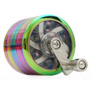 Kurbelgrinder "Rainbow", 4-tlg., 41 x 51 mm