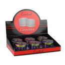 Grinder "Floral Skull", 4-tlg., 4,4 cm x 5 cm