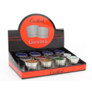 Grinder "Hanfblatt" 4-tlg., 38 x 40 mm, einzeln