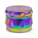 Grinder "Regenbogen-Farben",4-teilig, 33 x 41 mm
