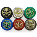 Grinder "Strass" 4-tlg., 37 x 51 mm, einzeln