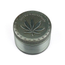 Grinder Grass Leaf 4p, Metal, 37 x 51 mm