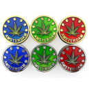 Grinder "Amsterdam" 4-tlg., Gold und Silber, 35...