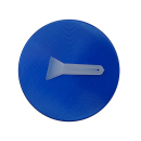 Grinder "Amsterdam" 4-tlg., Gold und Silber, 35 x 50 mm; einzeln