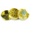 Grinder Golden Chic 3p, Gold, 29 x 50 mm