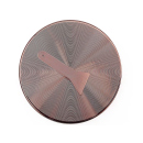 Grinder Rosegold 4p, 35 x 51 mm