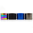 Grinder Pagoda 4p, Black, 38,5 x 52 mm