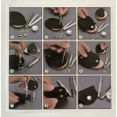 Druckknopf Sortiment mit Werkzeug