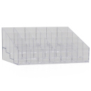 Aufsteller Kunststoff, 4x6 F&auml;cher...