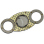 Cigar-Cutter,"Anthrazit-Gold", double-edged, 95 x 4 mm