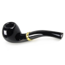 Tobacco Pipe, wooden, plastic mouthpiece, 9mm Filter