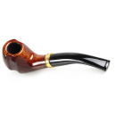 Tobacco Pipe, wooden, plastic mouthpiece, 9mm Filter