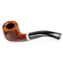 Tobacco Pipe, wooden, plastic mouthpiece, 9mm Filter