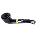 Tobacco Pipe, wooden, plastic mouthpiece, 9mm Filter
