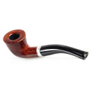 Tobacco Pipe, wooden, plastic mouthpiece, 9mm Filter