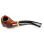 Tobacco Pipe, wooden, plastic mouthpiece, 9mm Filter