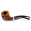 Tobacco Pipe, wooden, plastic mouthpiece, 9mm Filter