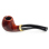 Tobacco Pipe, wooden, plastic mouthpiece, 9mm Filter