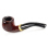 Tobacco Pipe, wooden, plastic mouthpiece, 9mm Filter