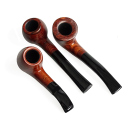 Basic Holzpfeifen, with plastic mouthpiece, 9mm Filter