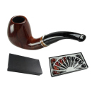 Premium Pipe, with plastic mouthpiece, 9 mm Filter