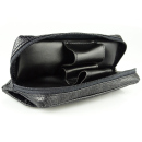 Pipe Bag "Easy" for 2 Pipe , Black 9,5 x 16,5 cm