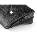 Pipe Bag "Easy" for 2 Pipe , Black 9,5 x 16,5 cm