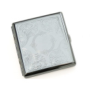 Zigarettenetui "Classic Metall" für 20 Zig., mit Spange, 12er Display