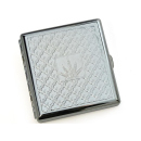 Zigarettenetui "Classic Metall" für 20 Zig., mit Spange, 12er Display