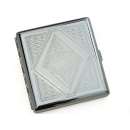 Zigarettenetui "Classic Metall" für 20 Zig., mit Spange, 12er Display