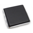 Zigarettenetui "Gentleman" für 20 Zig., mit Spange, 12er Display